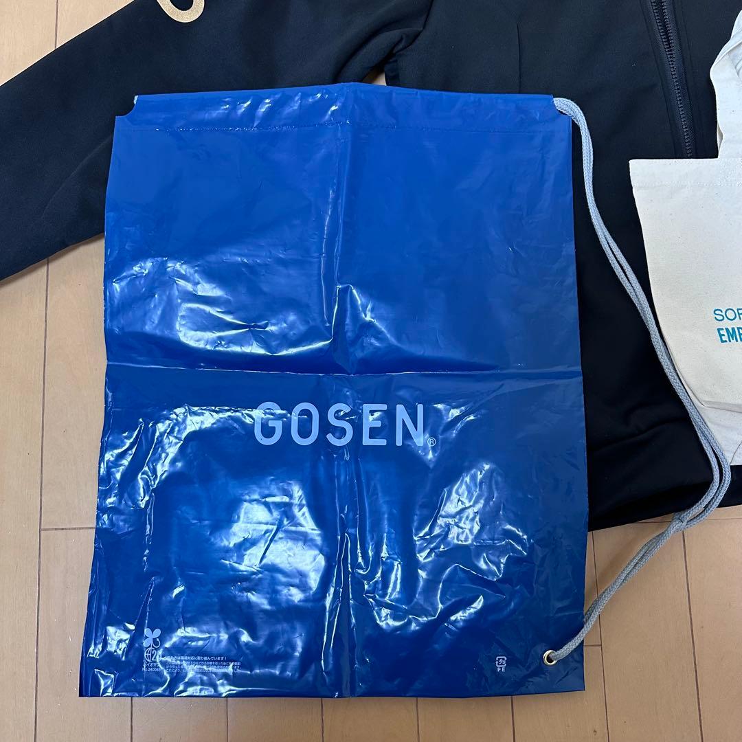 【おまけ付き】 GOSEN ボンディングパーカー W21A03 Lサイズ 限定