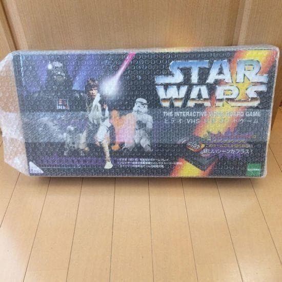 送料無料　未使用・未開封　スター・ウォーズ ビデオ(VHS)付き ボードゲーム