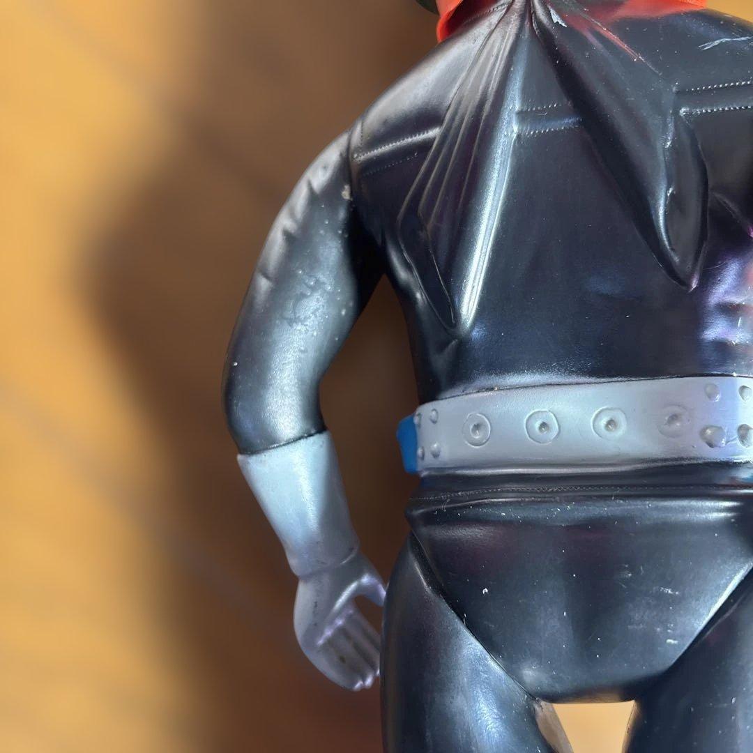 昭和レトロ 仮面ライダー1号 面トレソフビ