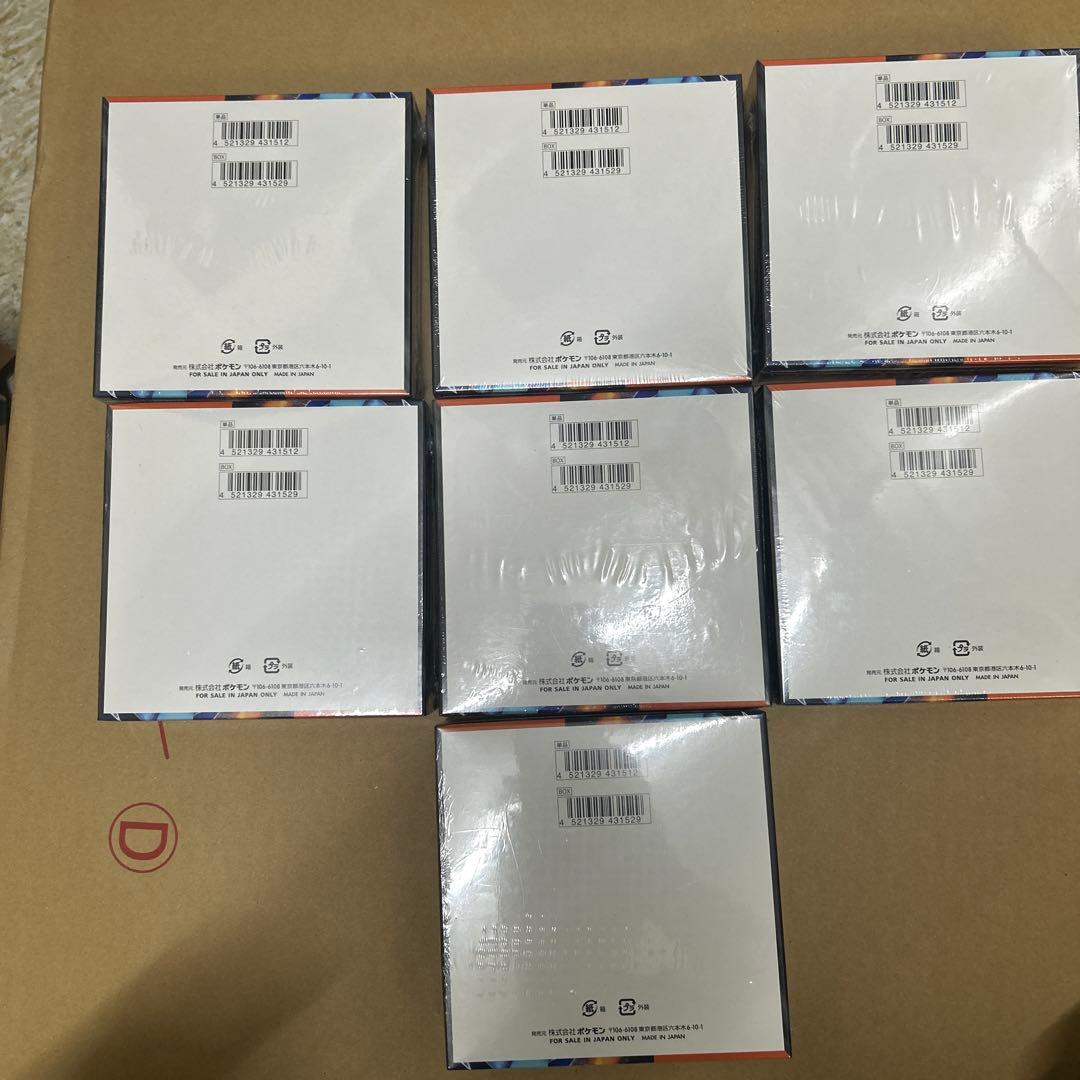 ポケモンカードゲーム インフェルノX 7BOX シュリンク付き