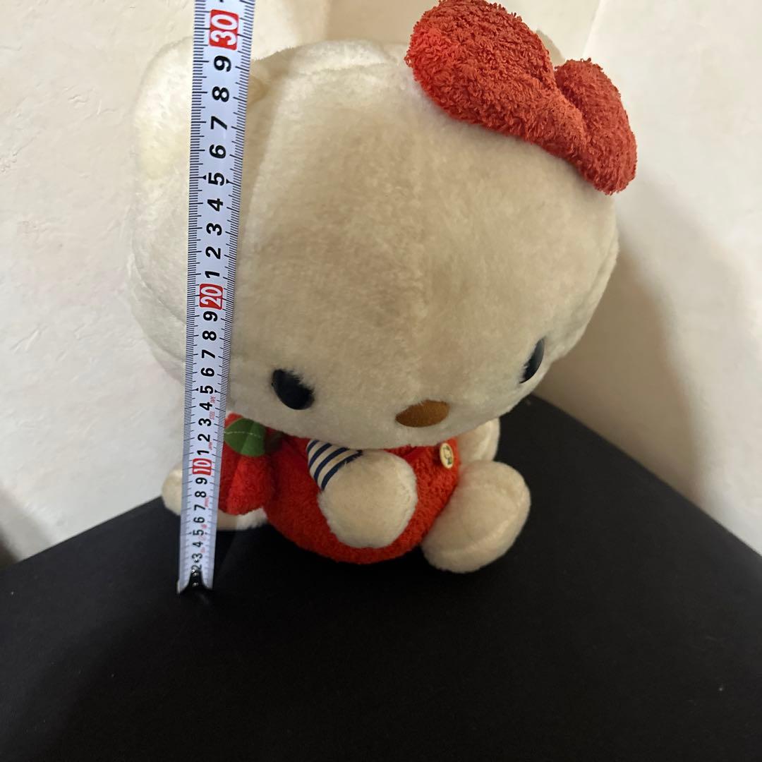 初期　ハローキティ　ぬいぐるみ　袋付　ビンテージ　昭和レトロ　激レア