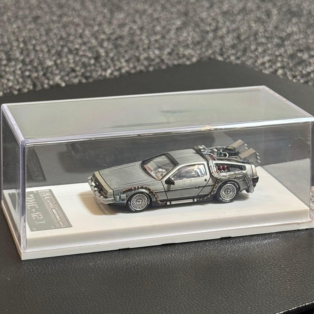 デロリアン カスタム品 1/64 MJモデル バックトゥザフューチャー ②
