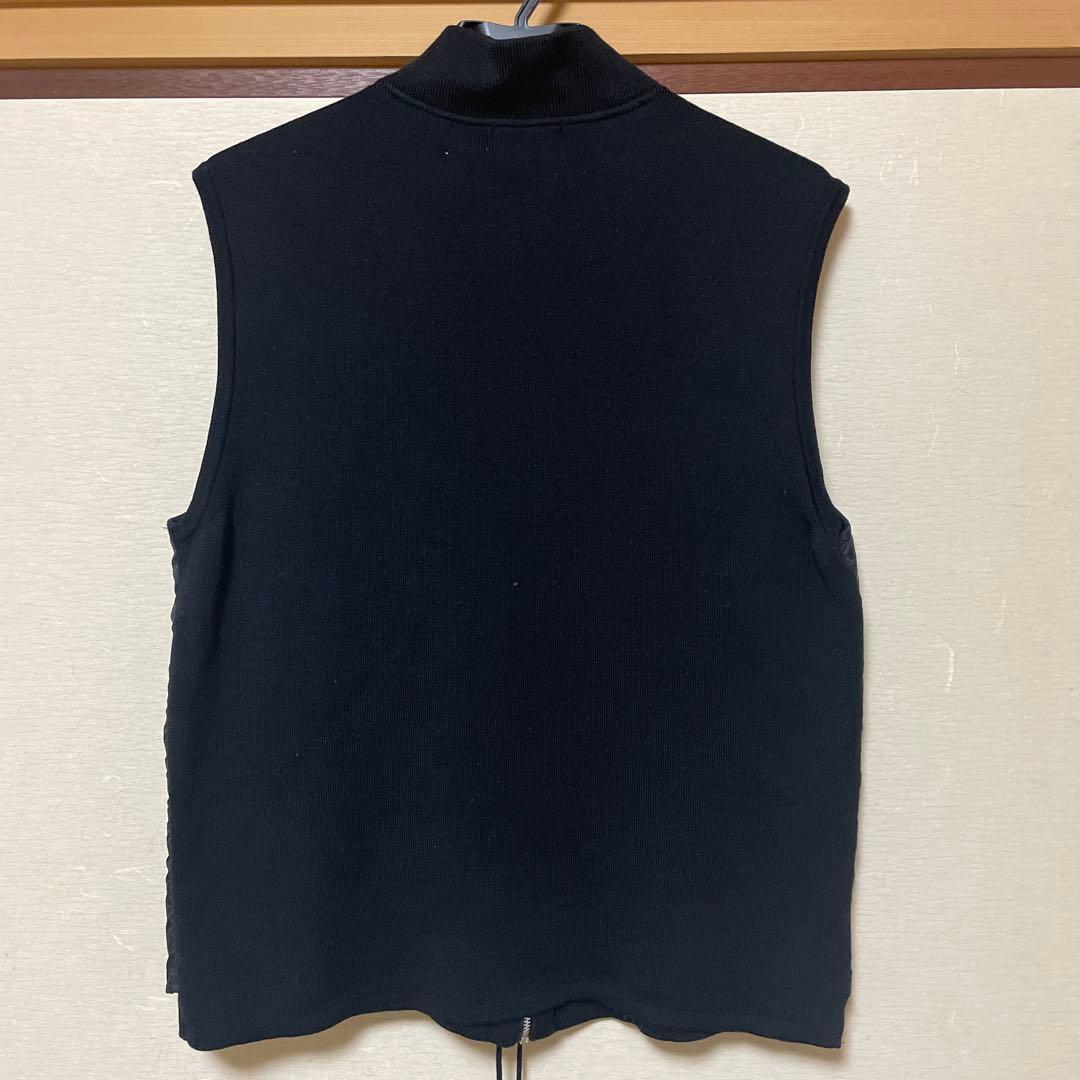 サイズ４　PEARLY GATES モックネックベスト　黒