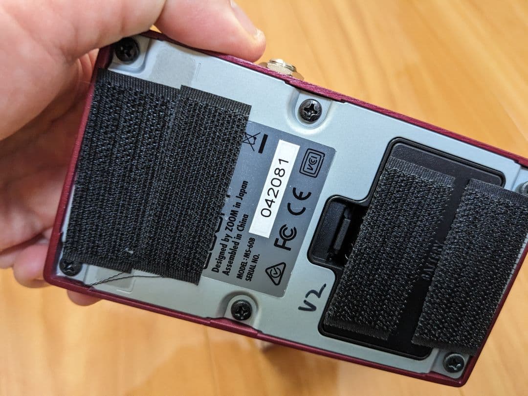 ベース ZOOM MS-60B HUMPBACK engineering ModV2