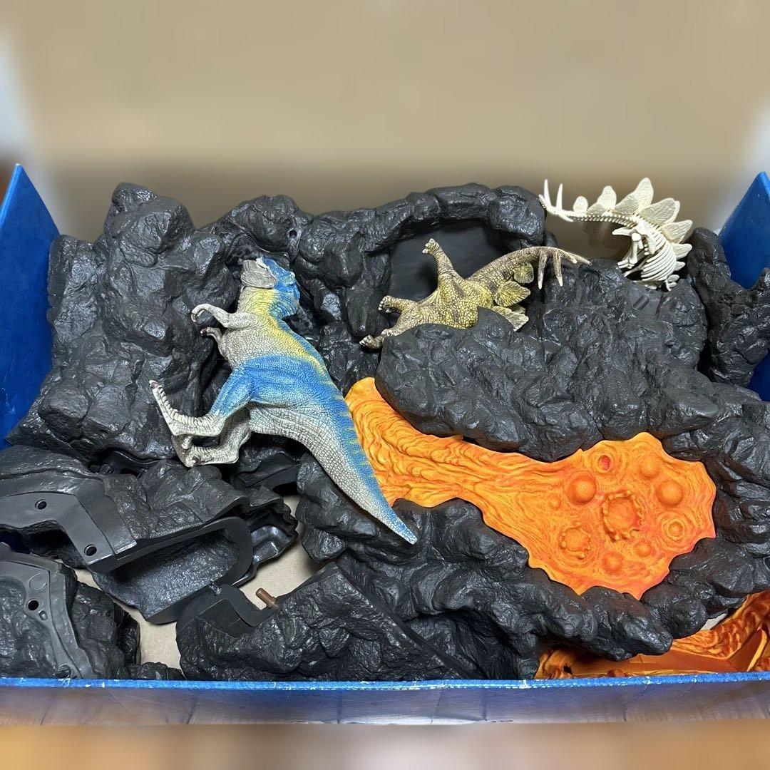 Schleich Dino World 火山と恐竜セット