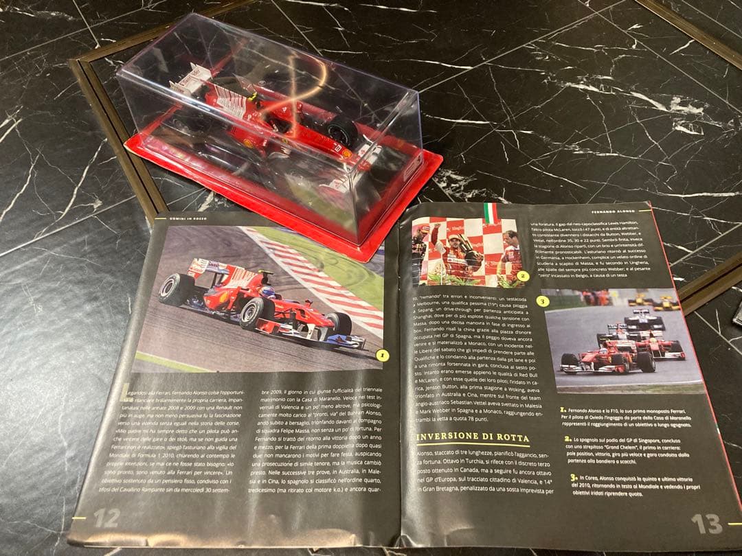日本未発売　フェラーリF1 ビッグスケールコレクション フェラーリF10