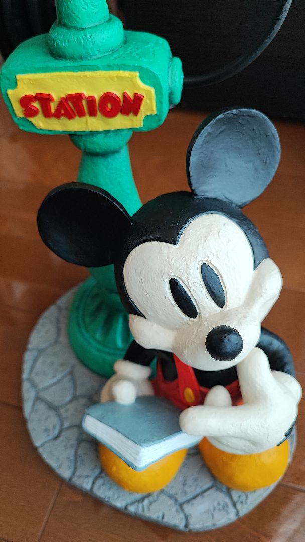 DISNEY ディズニー　ミッキー・マウス　スリッパラック　セトクラフト　置物