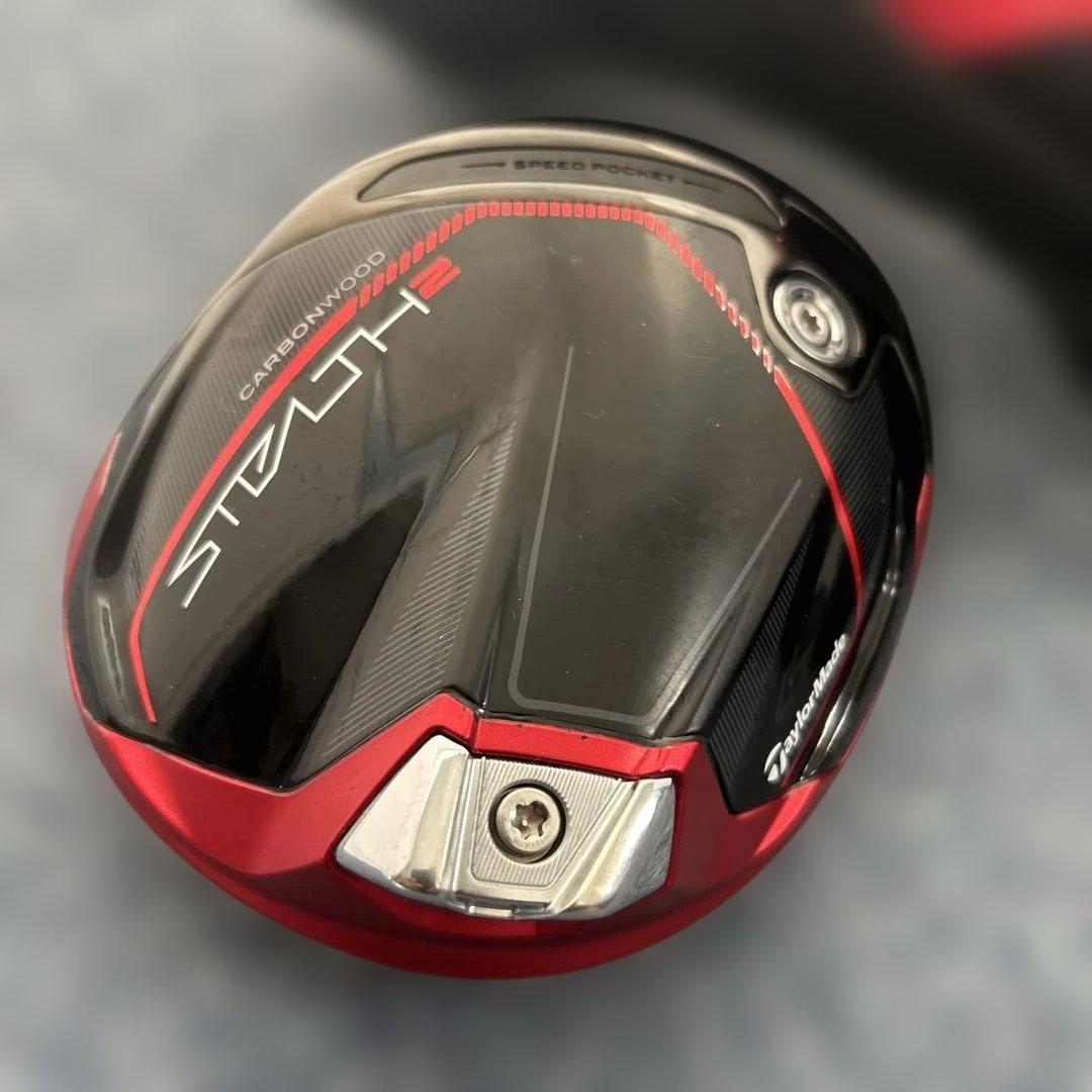 《テーラーメイド》STEALTH2 ステルス2ドライバーヘッド9.0°＋カバー