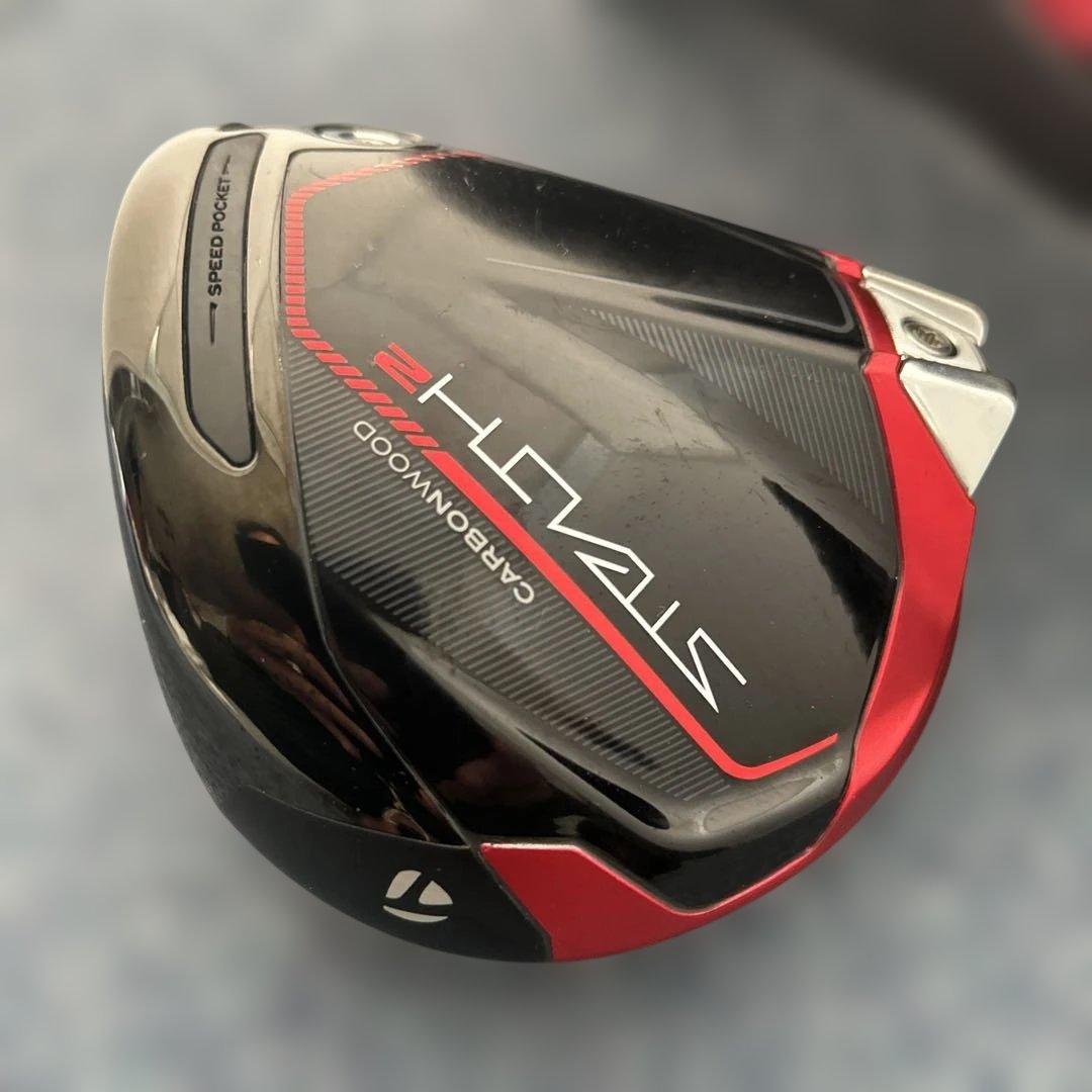 《テーラーメイド》STEALTH2 ステルス2ドライバーヘッド9.0°＋カバー