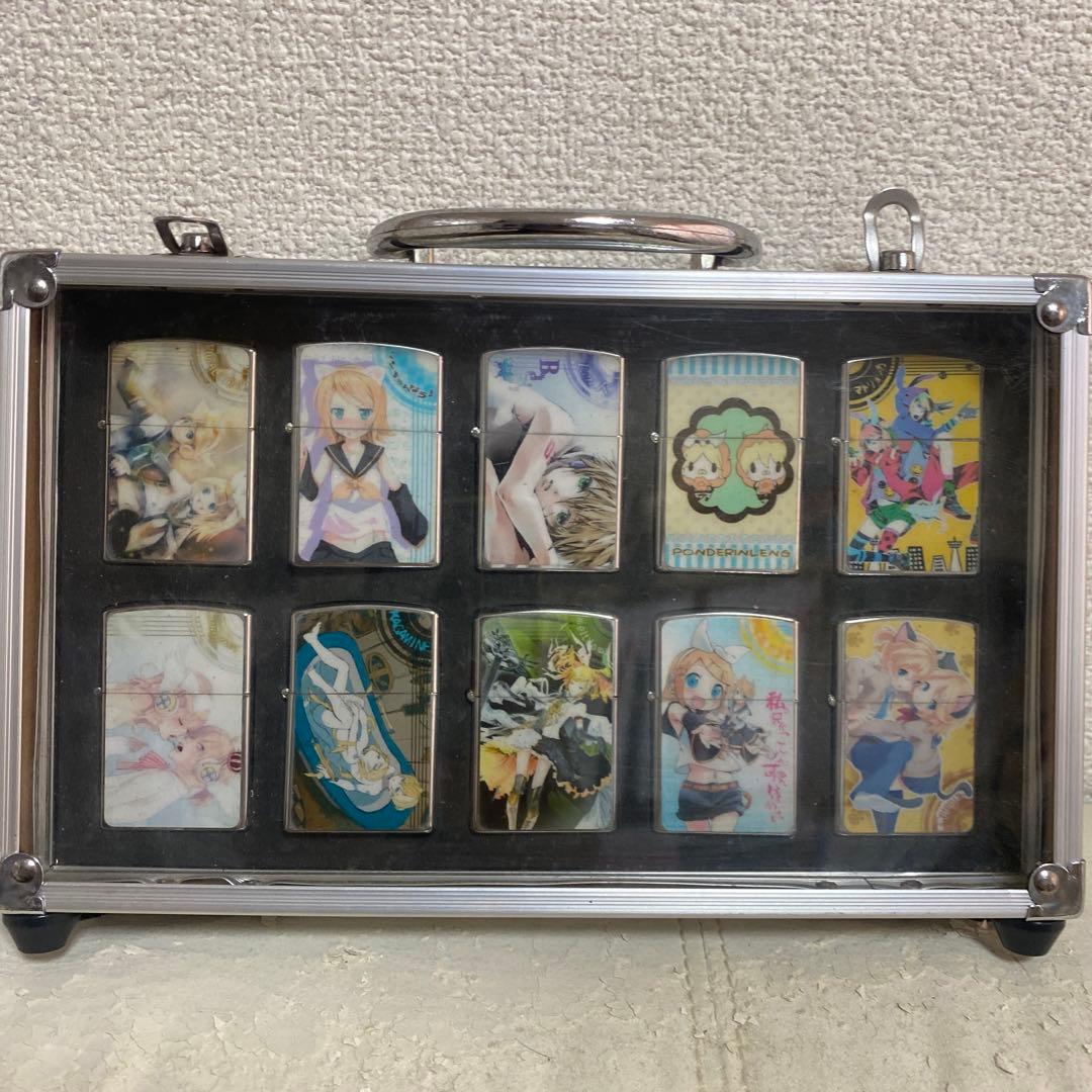 ボカロ　歌い手　イラスト　オイルライター　zippo 風　セット　BVR5