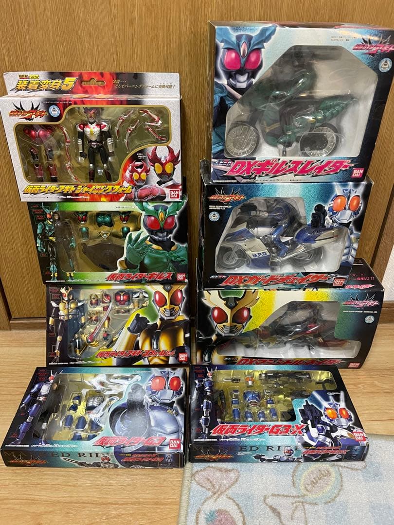 バンダイ　装着変身 仮面クウガ　他セット　アギト　龍騎　ファイズ