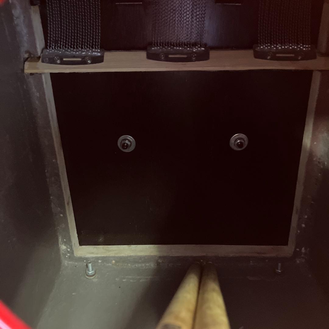 【レア】Pearl カホン　レッドPCJ629 Jingle Cajon　パール