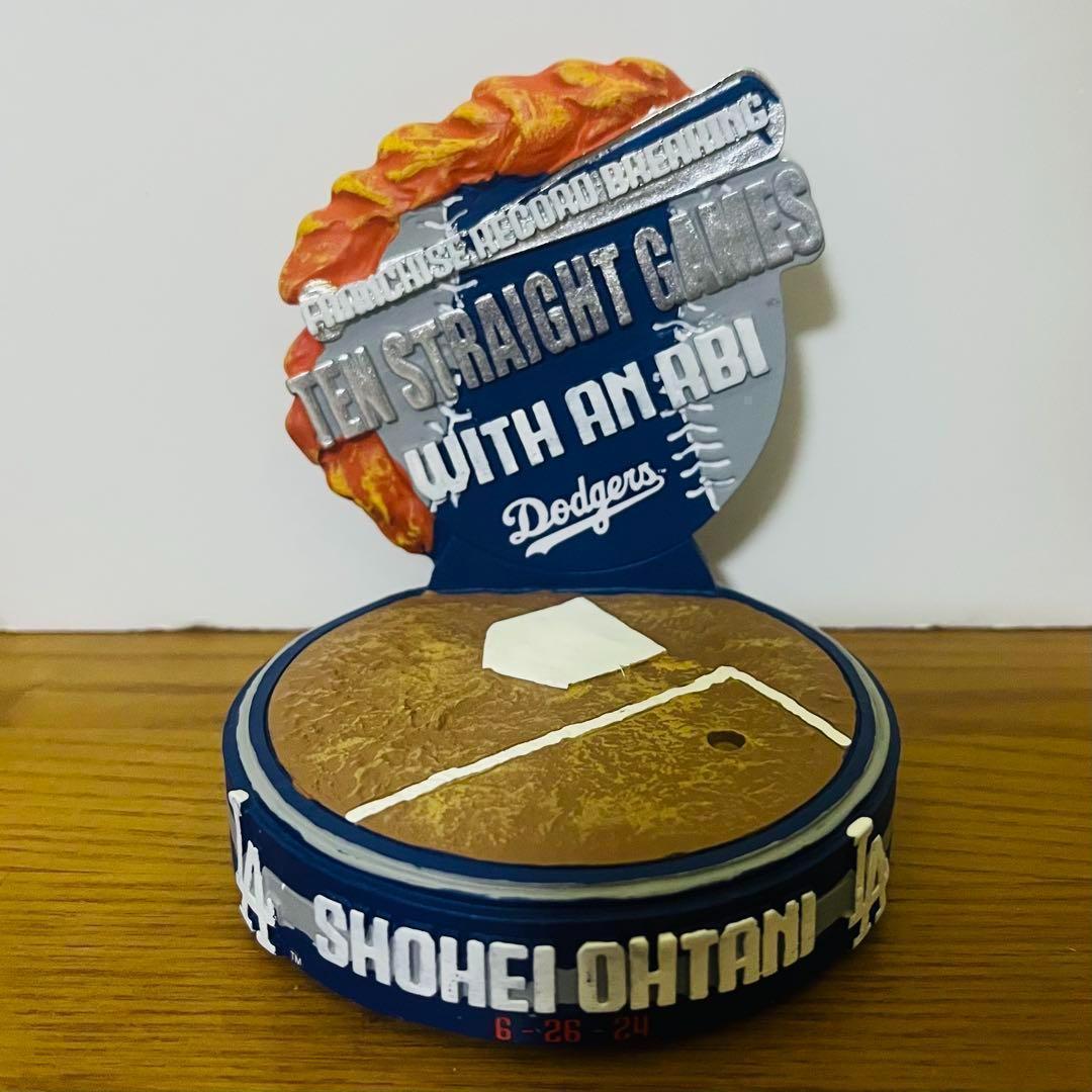 【大谷翔平/10試合連続打点/ボブルヘッド】ドジャース/124個限定