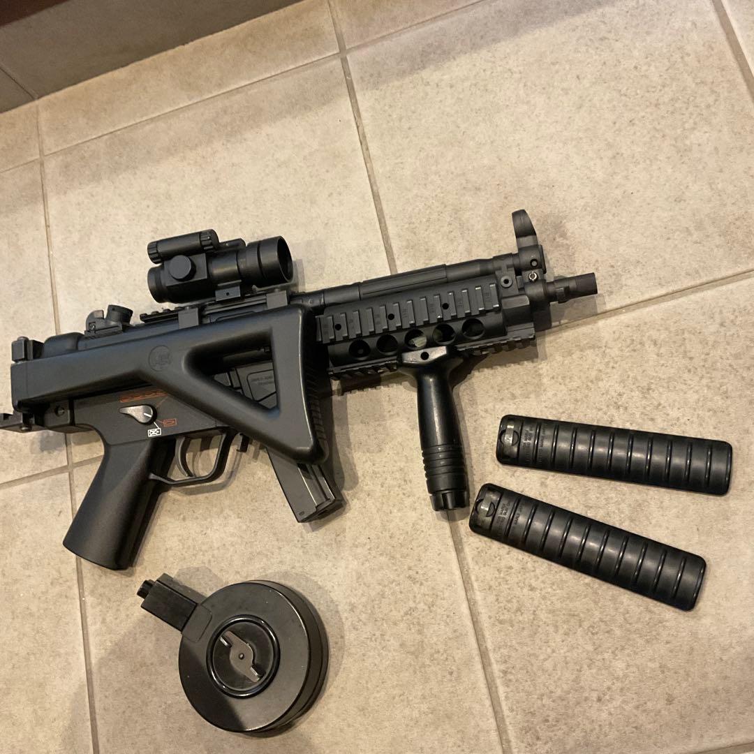 良品92m/s東京マルイ純正電動ガンMP5RASオーバーホールメンテ済良品