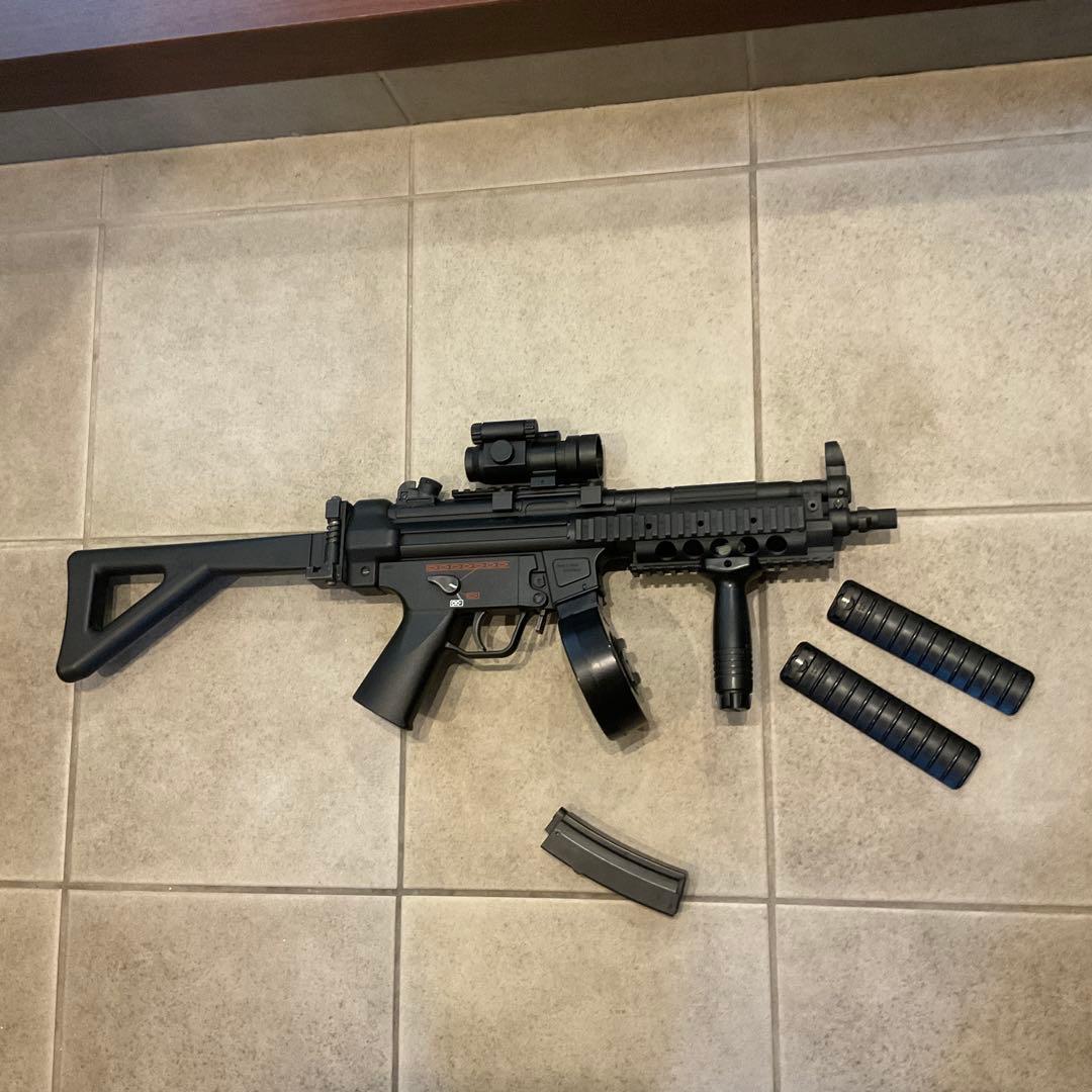 良品92m/s東京マルイ純正電動ガンMP5RASオーバーホールメンテ済良品