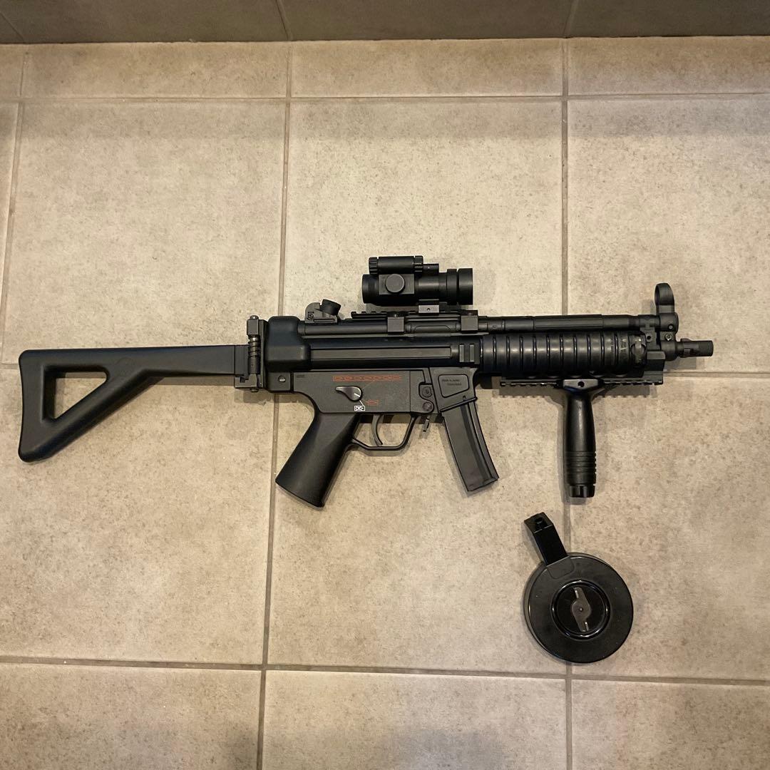 良品92m/s東京マルイ純正電動ガンMP5RASオーバーホールメンテ済良品