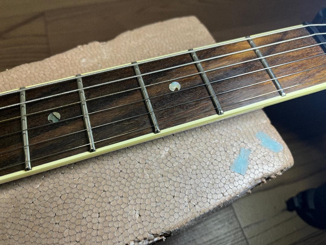 Cort KX1X 虎目　シースルーレッド　Duncan　ソフトケース付