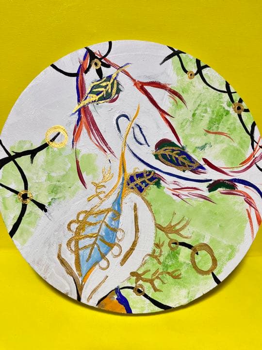 絵画　鯉