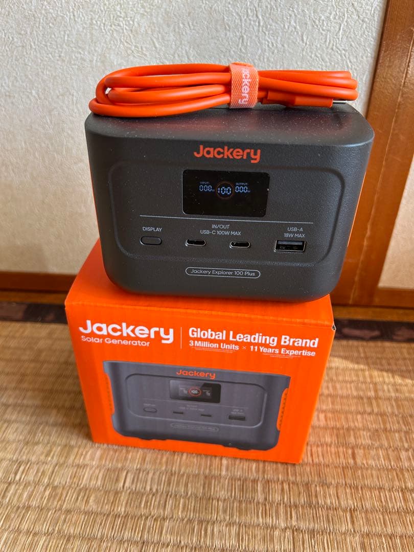 Jackery Explorer 100 + SolarSaga 40 セット