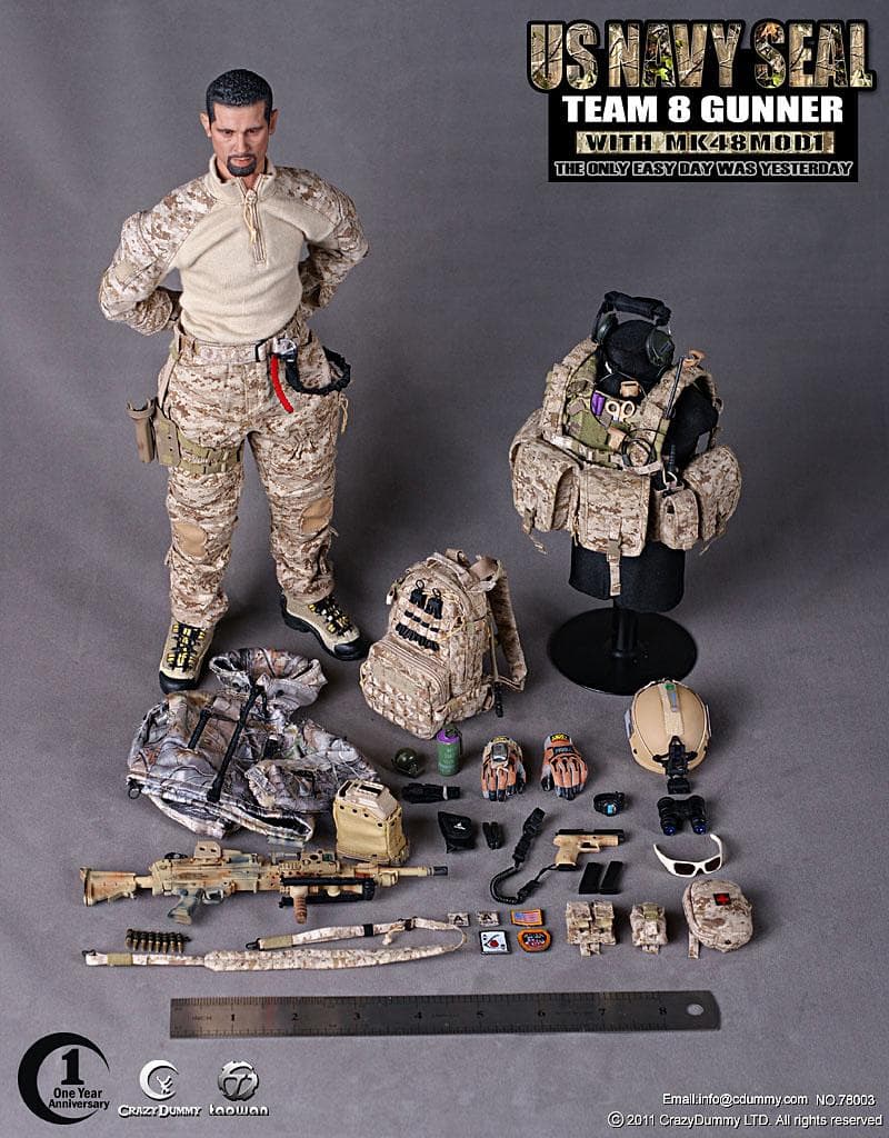 CRAZY DUMMY　US NAVY SEAL TEAM 8　78003