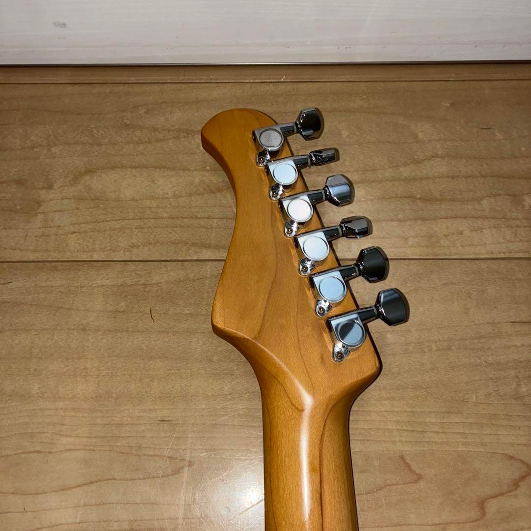 調整済み！弾きやすい！Bacchus 旧ロゴ　エレキギター　調整済み美品