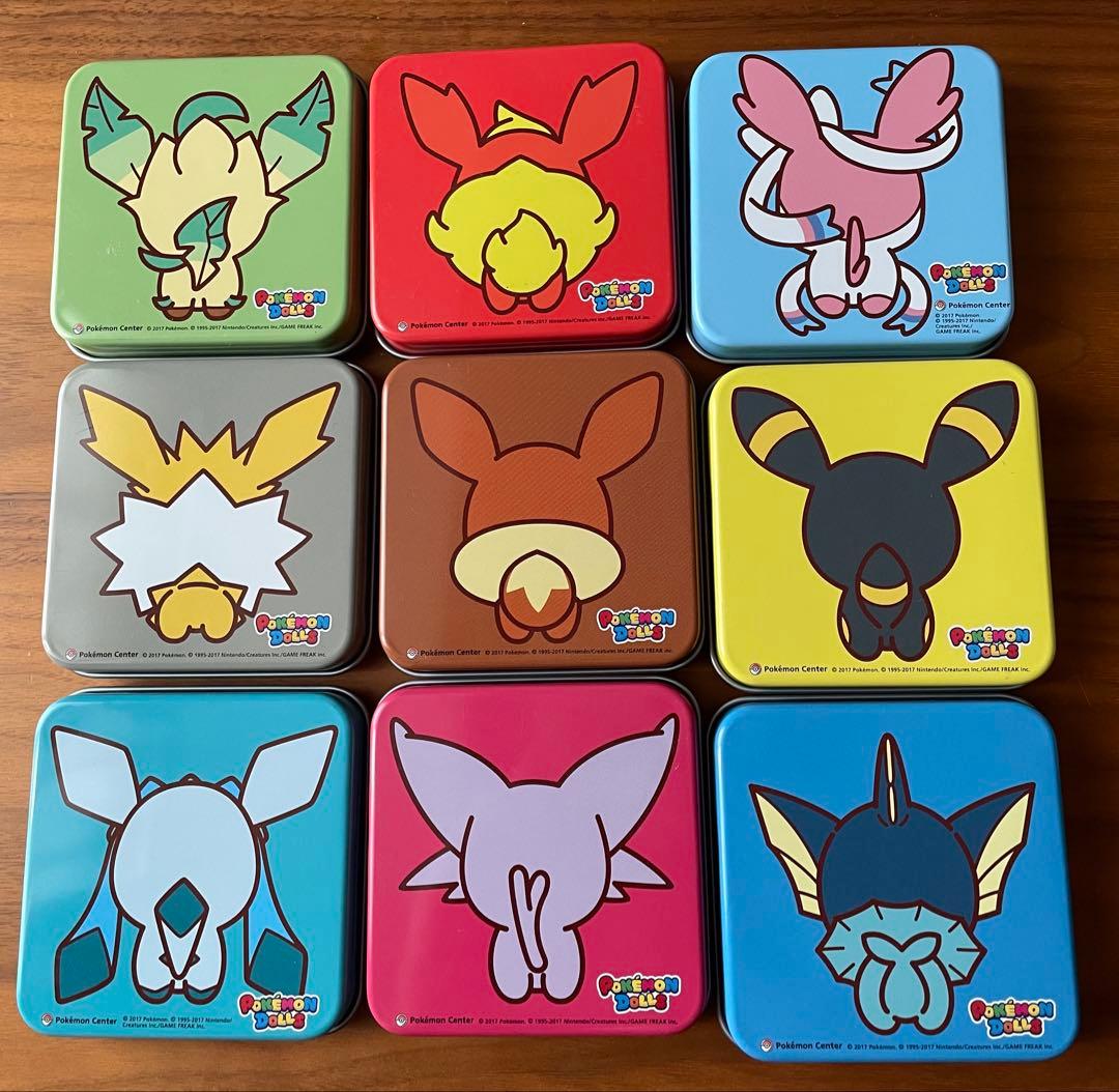 フルコンプ　ポケモンドールズ　ブイズ　メモ缶　イーブイコレクション　まとめ売り