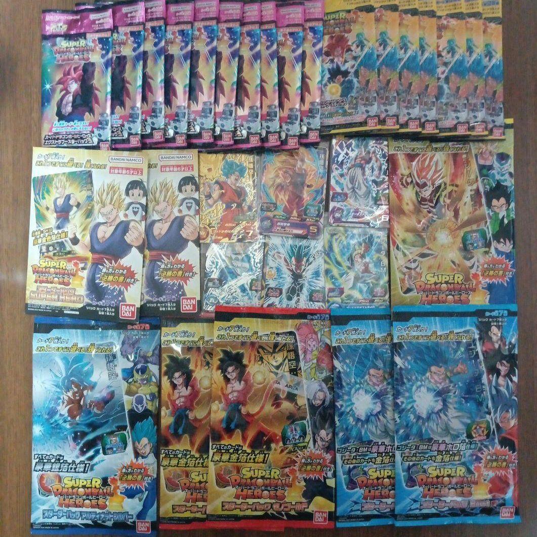 SEC DA50枚以上　UR 未開封 P 350以上　ドラゴンボールヒーローズ
