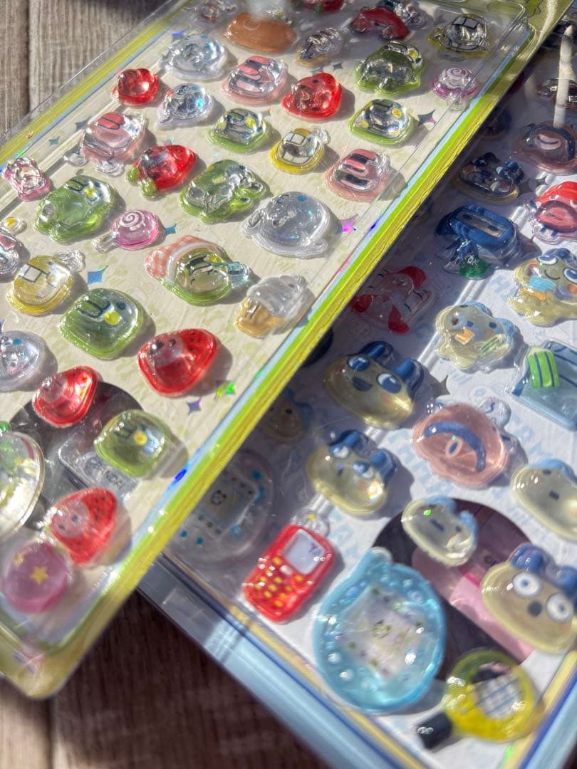 【国内正規品】たまごっち ボンボンドロップシール 4種　8枚　本日発送⭕️