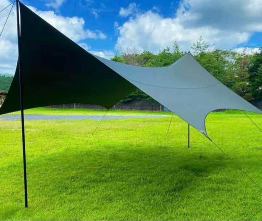 【Mac One】マックワン ヘキサタープ Lサイズ (アームドグリーン)