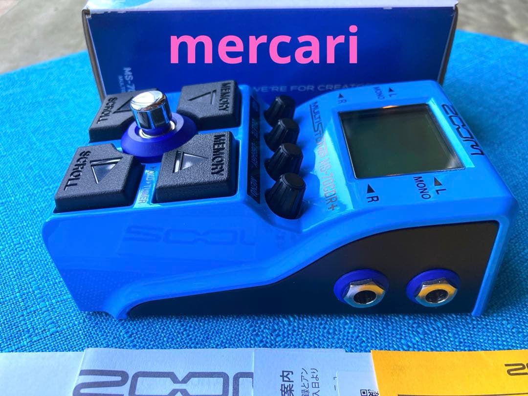 ZOOM MS-70CDR+ MultiStomp空間系マルチエフェクター 美品