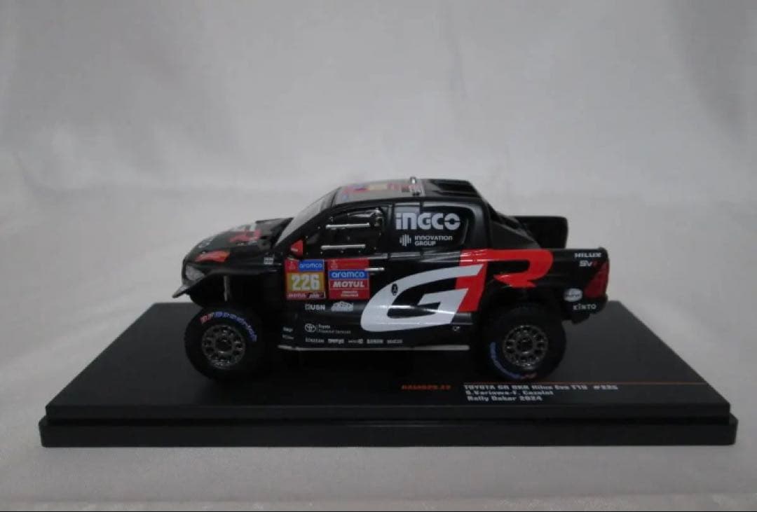 トヨタ ハイラックス 2025ダカールラリー GRハイラックス 1/43