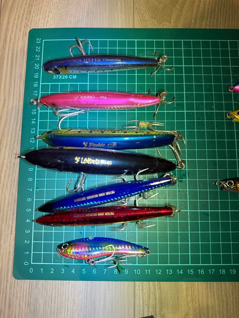 キャスティング ルアーセット (ダイビングペンシル シンキングペンシル)