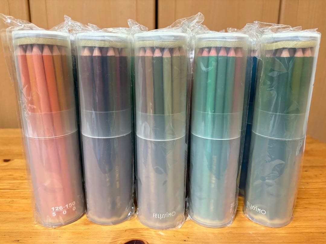フェリシモ FELISSIMO 500色 色えんぴつ 全色セット 色鉛筆