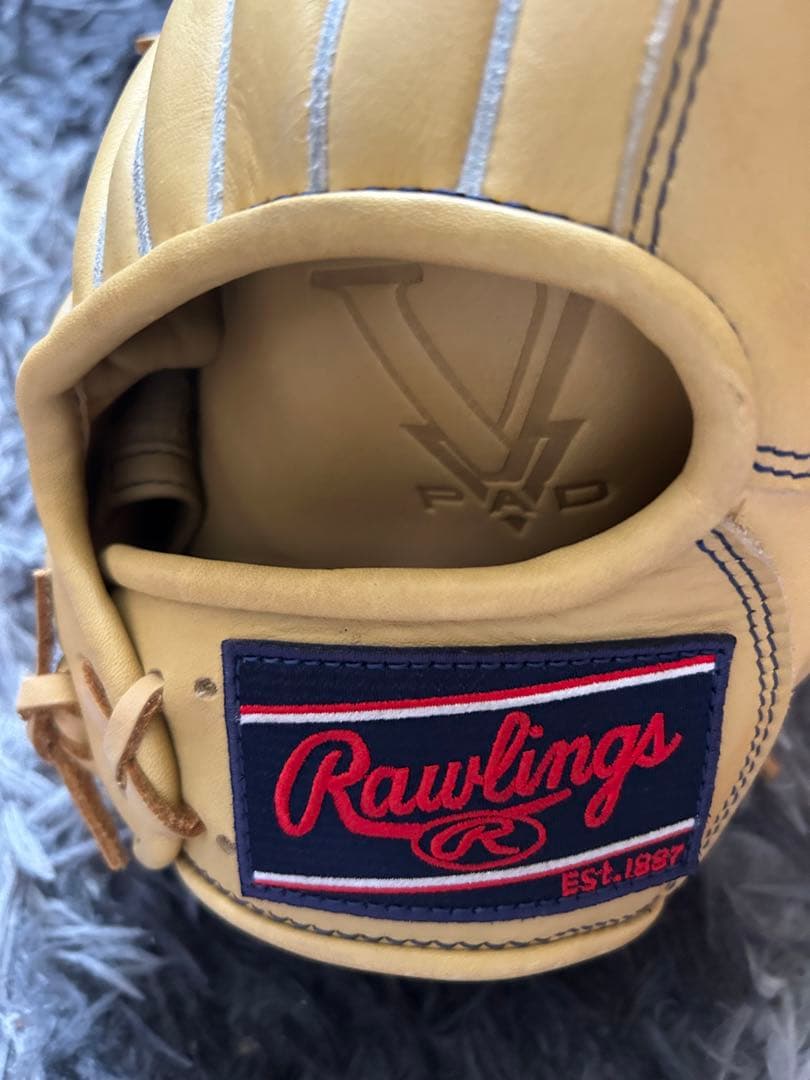 Rawlings Hyper Tech ベージュグローブ