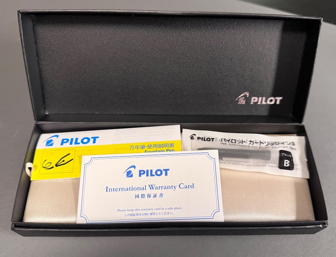 PILOT 万年筆 カスタムヘリテイジSE マーブルグリーン F(細字)