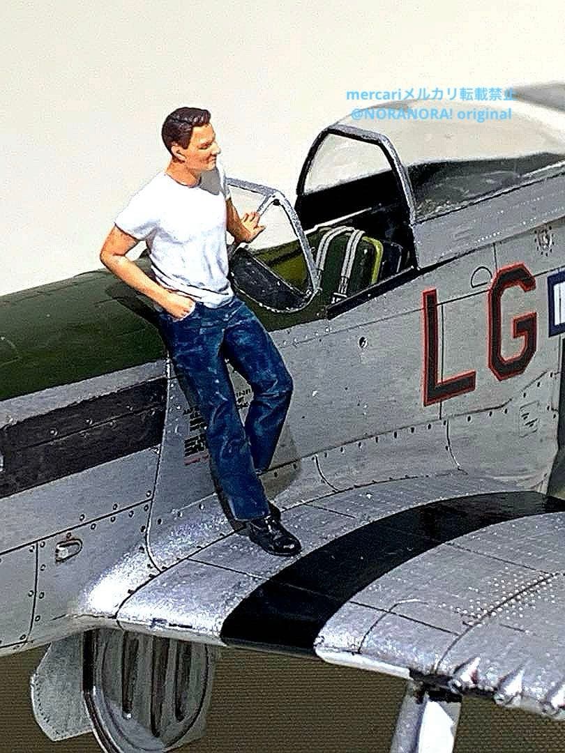 1/48 トップガンマーヴェリック仕様 P51マスタング 完成品