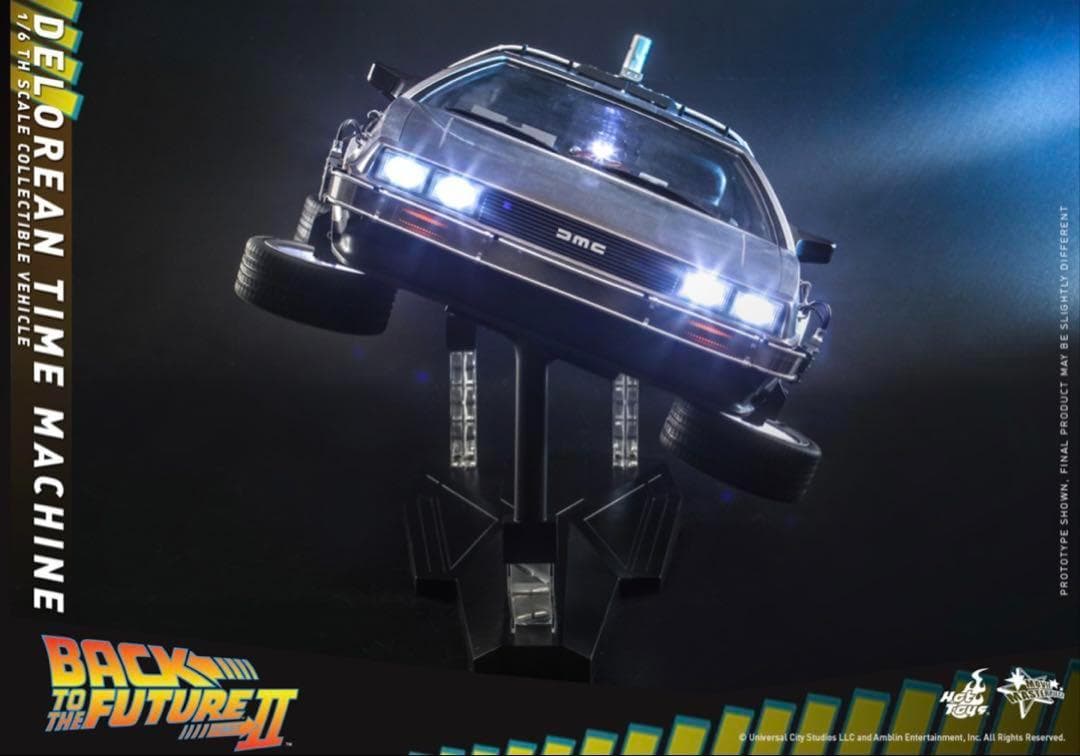 【新品】ホットトイズ バックトゥザフューチャー PART2 デロリアン 1/6