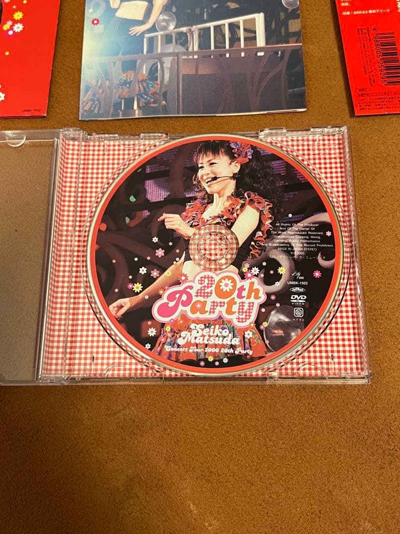 松田聖子　20周年　20th Party コンサート　ライブ　DVD