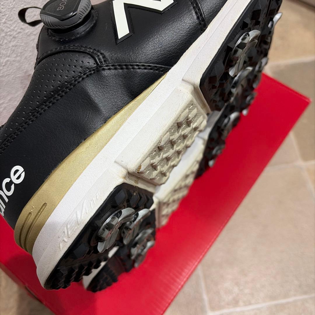 New Balance 574 ゴルフシューズ ブラック