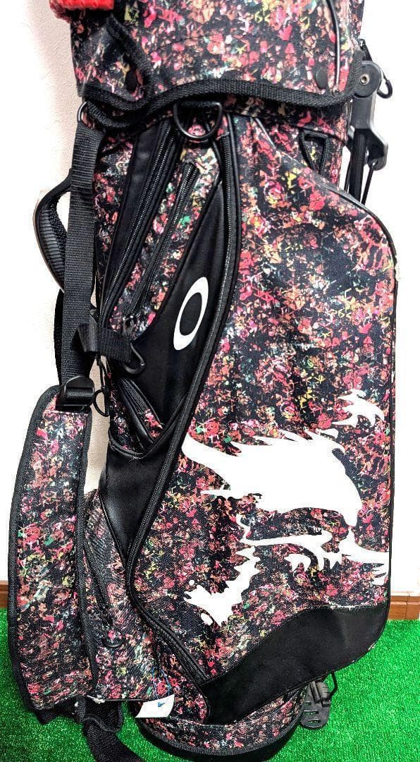 Oakley オークリースカル スタンドキャディバッグ 迷彩