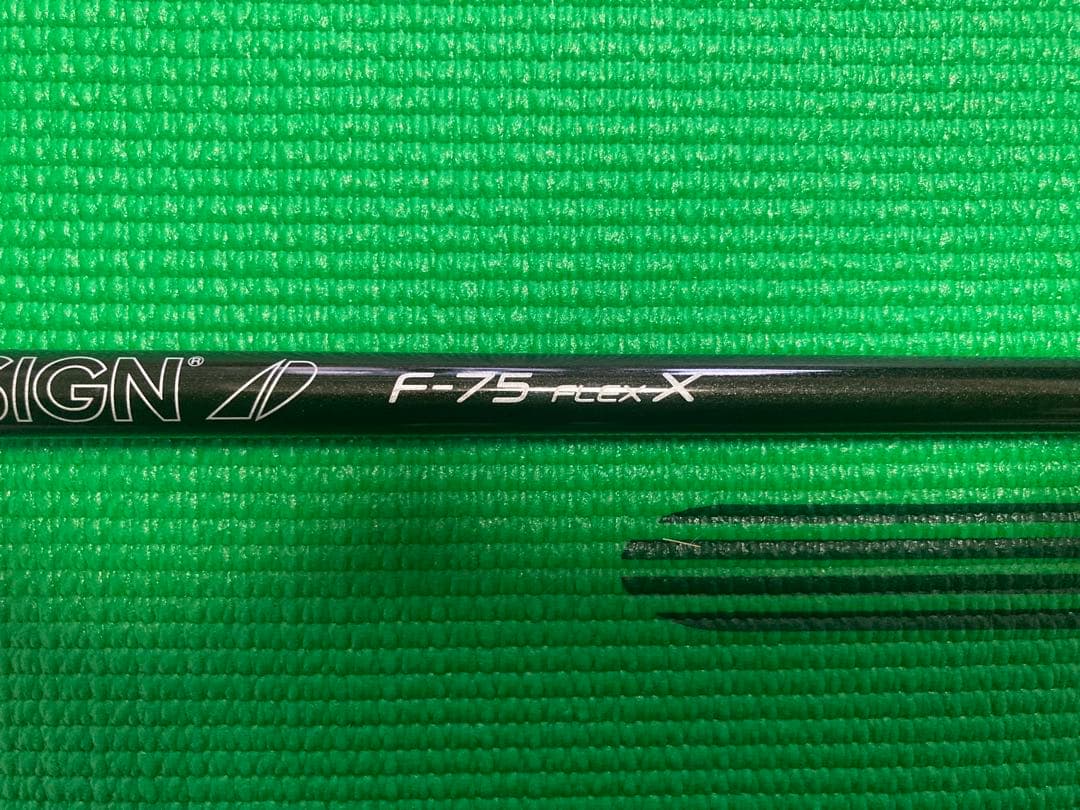 美品 ツアーAD F75-X タイトリストスリーブ付き FWシャフト 3W/5W