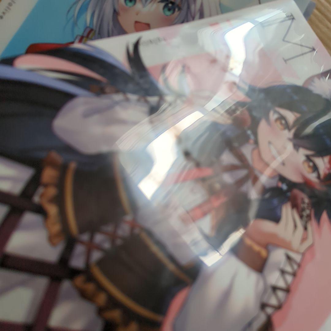 ホロライブ　クリアファイル　他4点　癒月ちょこ　大空スバル　大神ミオ　白上フブキ