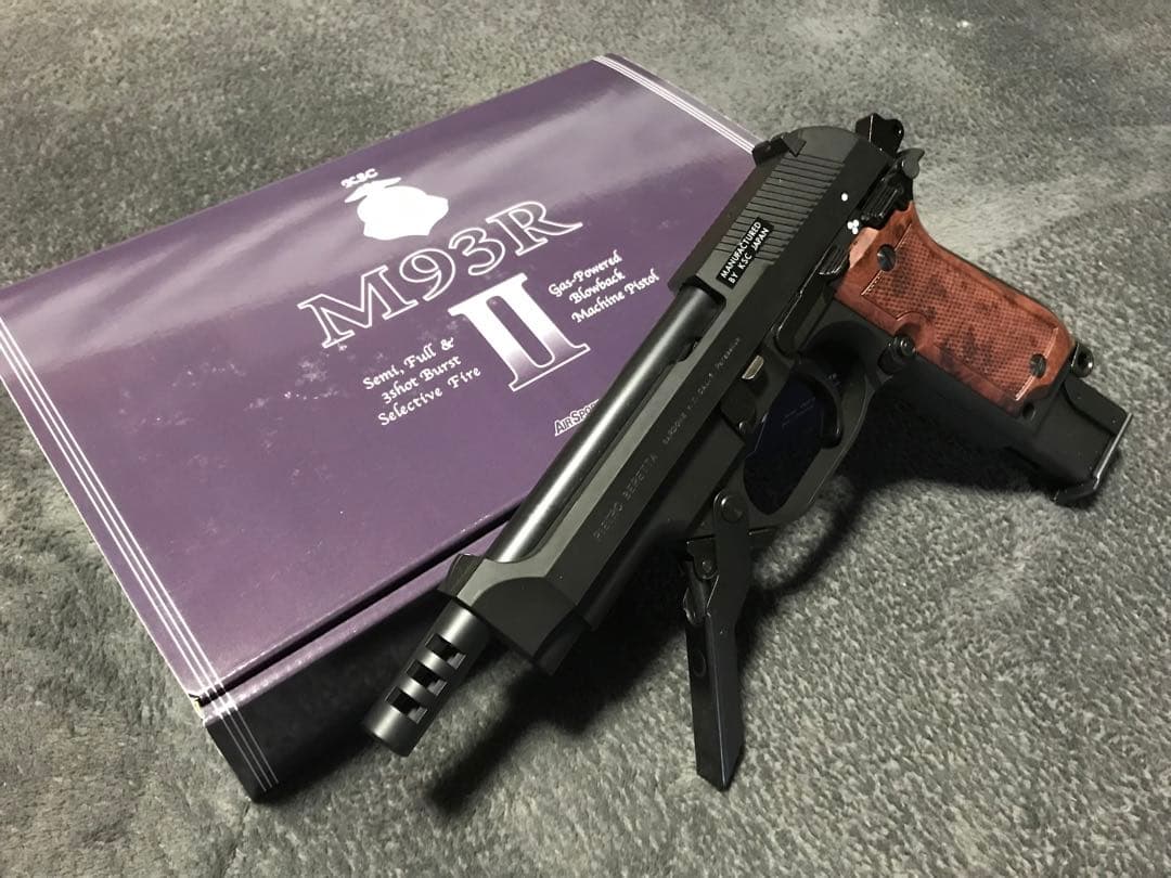 KSC M93R II ガスガン HW07HK 美品　予備マガジン付きトイガン