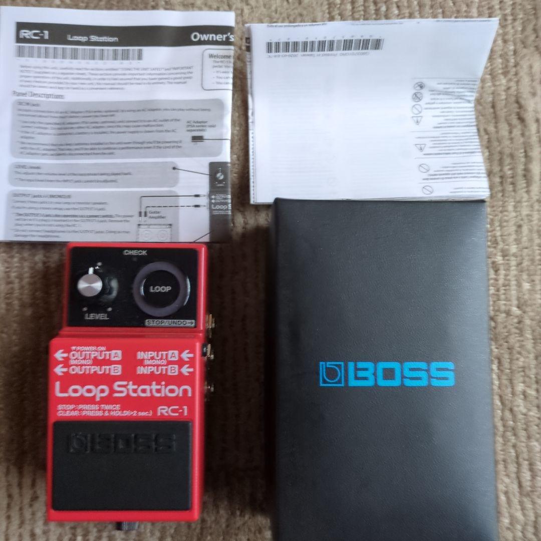 BOSS RC-1 ループステーション 赤