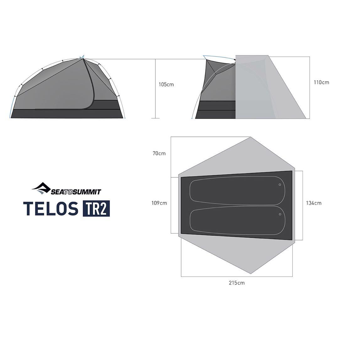 新品TEROS テロス TR2 SEA TO SUMMIT UL山岳テント