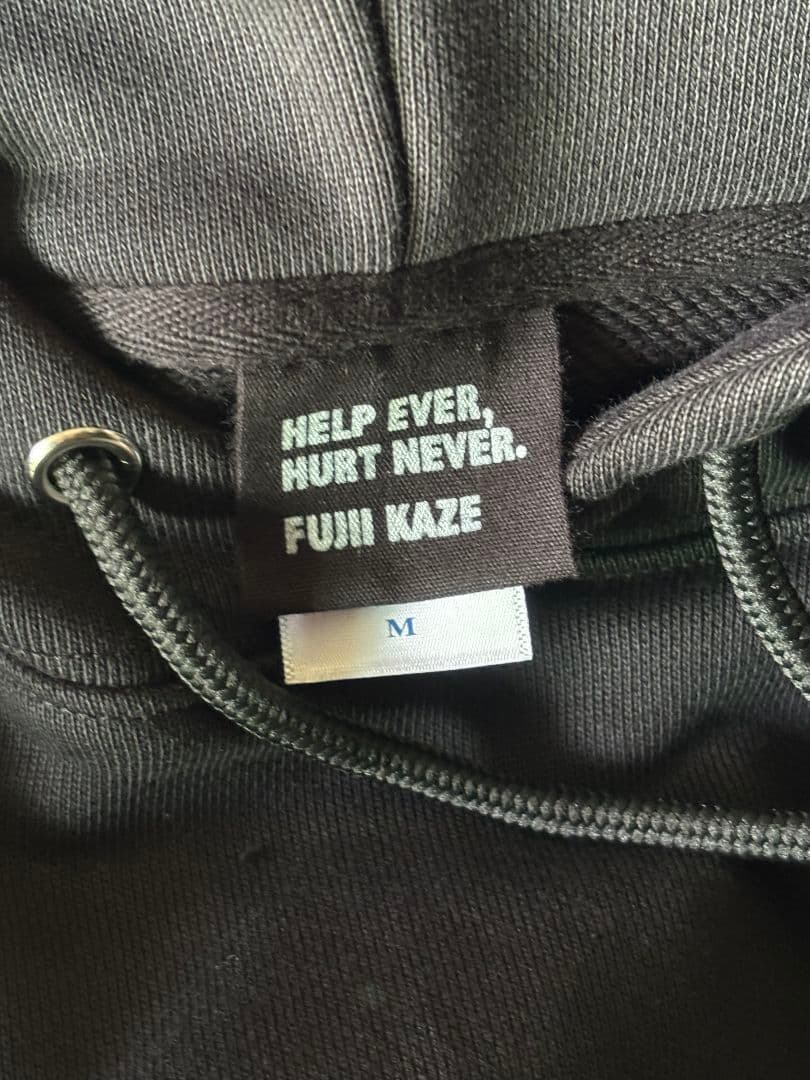 藤井風 パーカー Mサイズ help ever hurt never