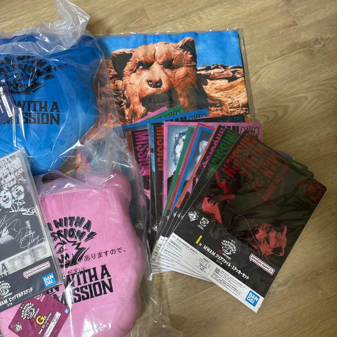 【新品】一番くじ　MAN WITH A MISSION 計63種ラストワン付