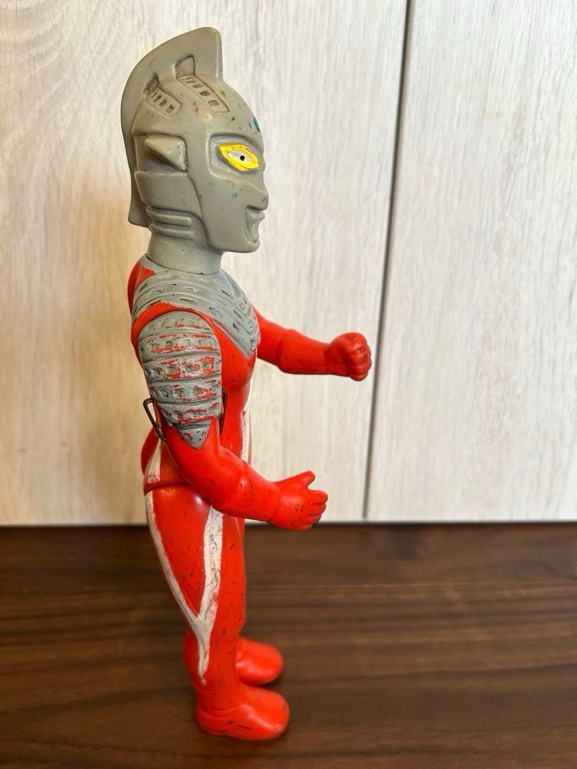 ウルトラセブン　ソフビ　マルサン　当時物　円谷プロ　昭和レトロ