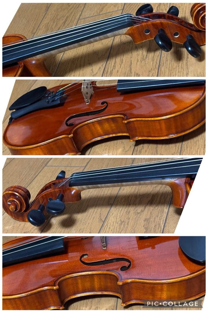【美品】スズキ　バイオリン　No.520 4/4 2006年　虎杢