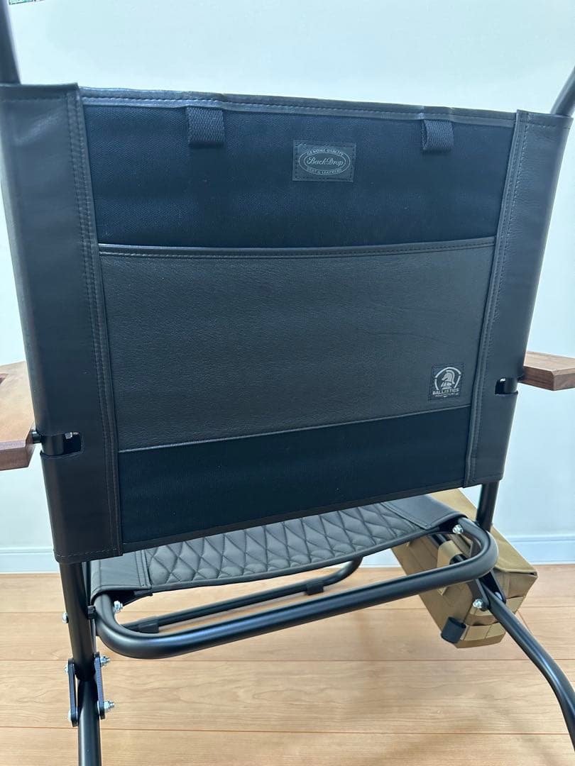 【レア】ballistics BD LOWER CHAIR バックドロップレザー